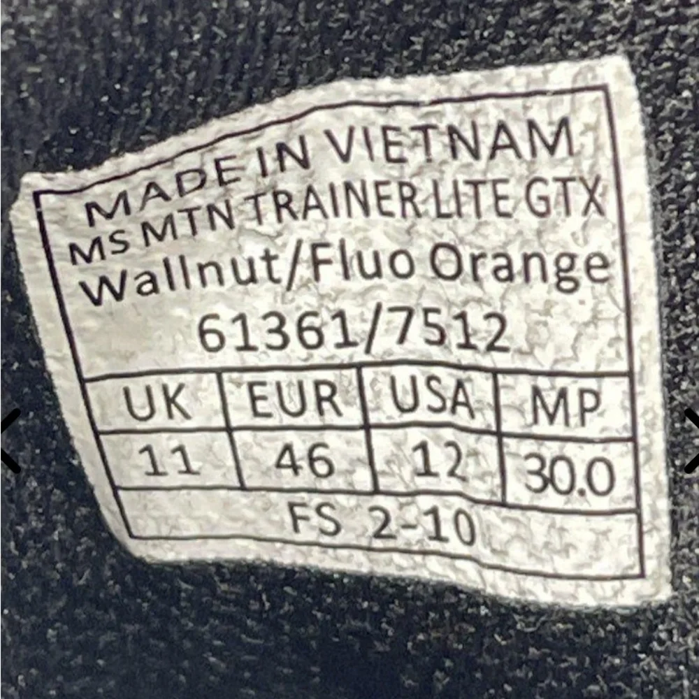 Salewa Wildfire 2 Men's Black Athletic Shoes - Picture 7 of 7